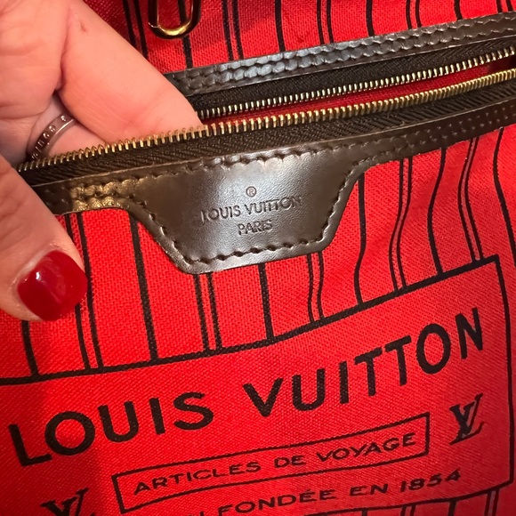 🎉HP BEST IN BAGS PARTY🎉Louis Vuitton Neverfull GM Damier Ebene - Picture 8 of 12